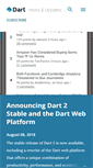 Mobile Screenshot of news.dartlang.org